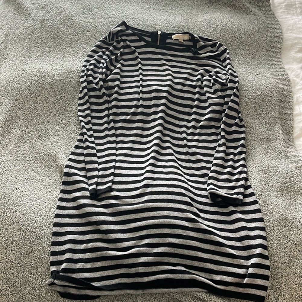 Super soft zipper back dress